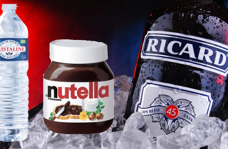 Le Ricard et le Nutella produits préférés des français