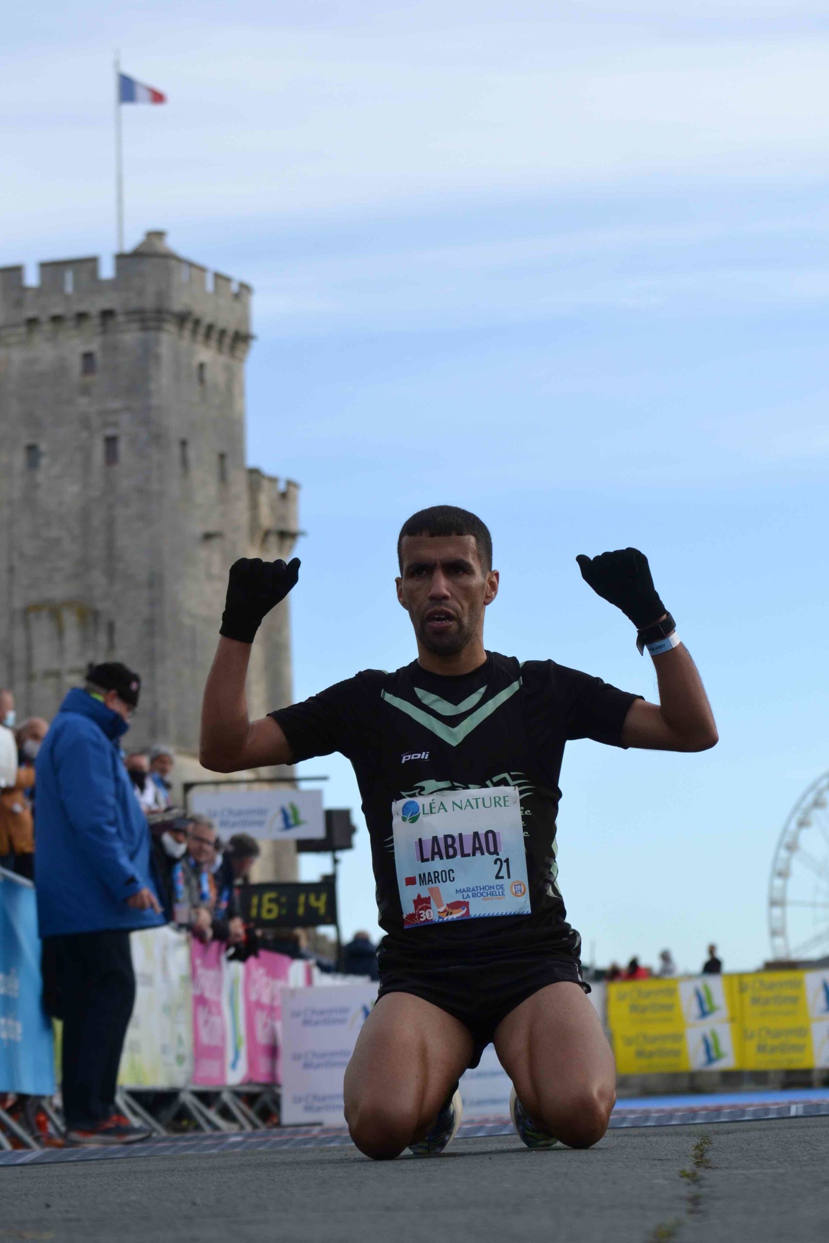 Le marathon de La Rochelle Serge Vigot et les 12.000 coureurs